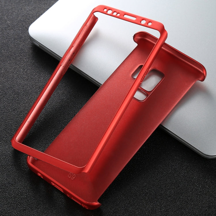 For Galaxy S9+ Frosted PC Hard Fully Wrapped Protective Case Cover