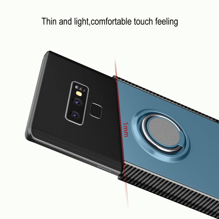 Magnetic Armor Protective Case for Galaxy Note 9, with 360 Degree Rotation Ring Holder