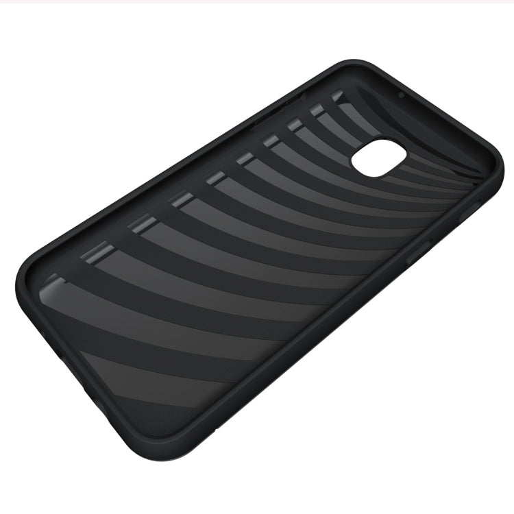 Brushed Texture Case for Galaxy J3 (2018), with Holder & Card Slot