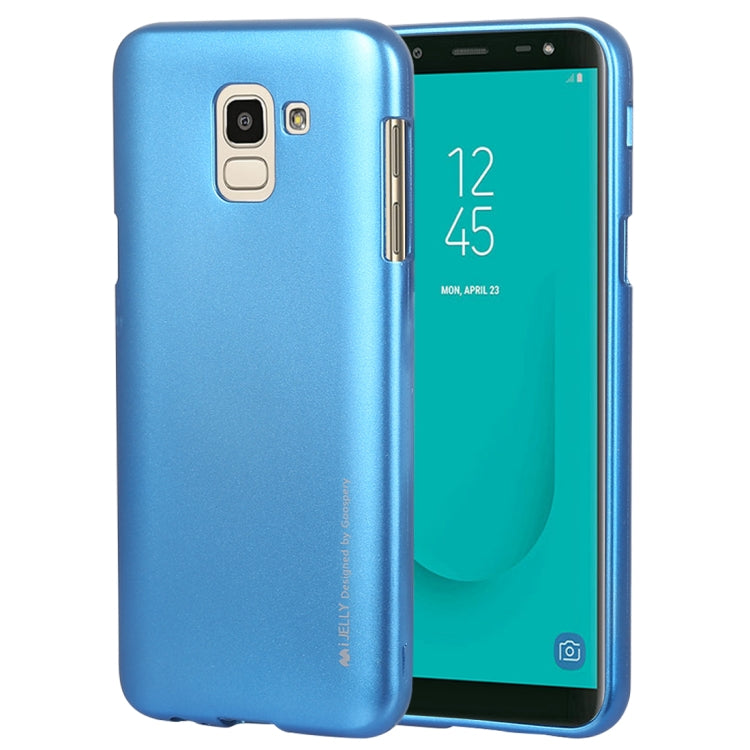 GOOSPERY I JELLY METAL Shockproof Soft TPU Case for Galaxy J6 (2018)