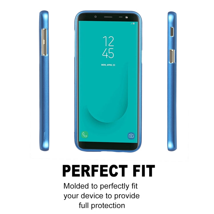GOOSPERY I JELLY METAL Shockproof Soft TPU Case for Galaxy J6 (2018)