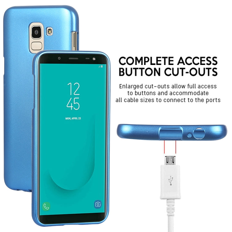 GOOSPERY I JELLY METAL Shockproof Soft TPU Case for Galaxy J6 (2018)