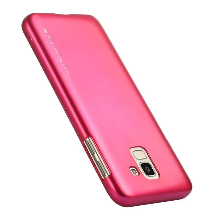 GOOSPERY I JELLY METAL Shockproof Soft TPU Case for Galaxy J6 (2018)