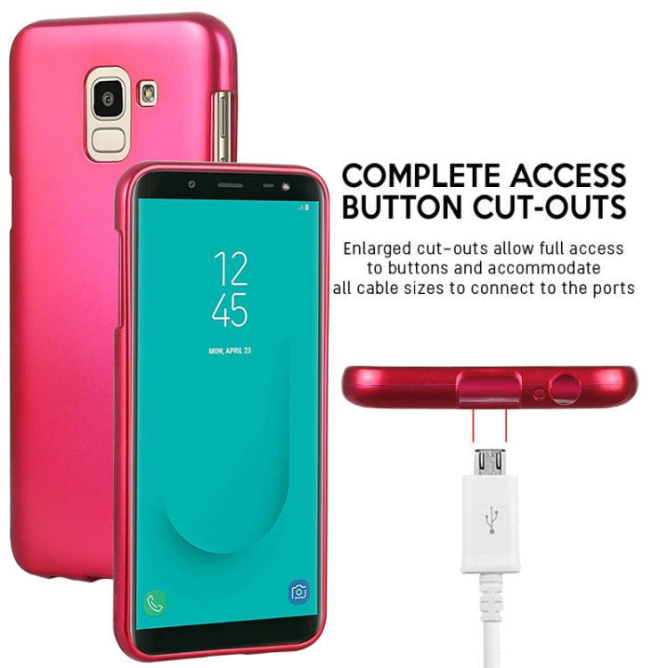 GOOSPERY I JELLY METAL Shockproof Soft TPU Case for Galaxy J6 (2018)