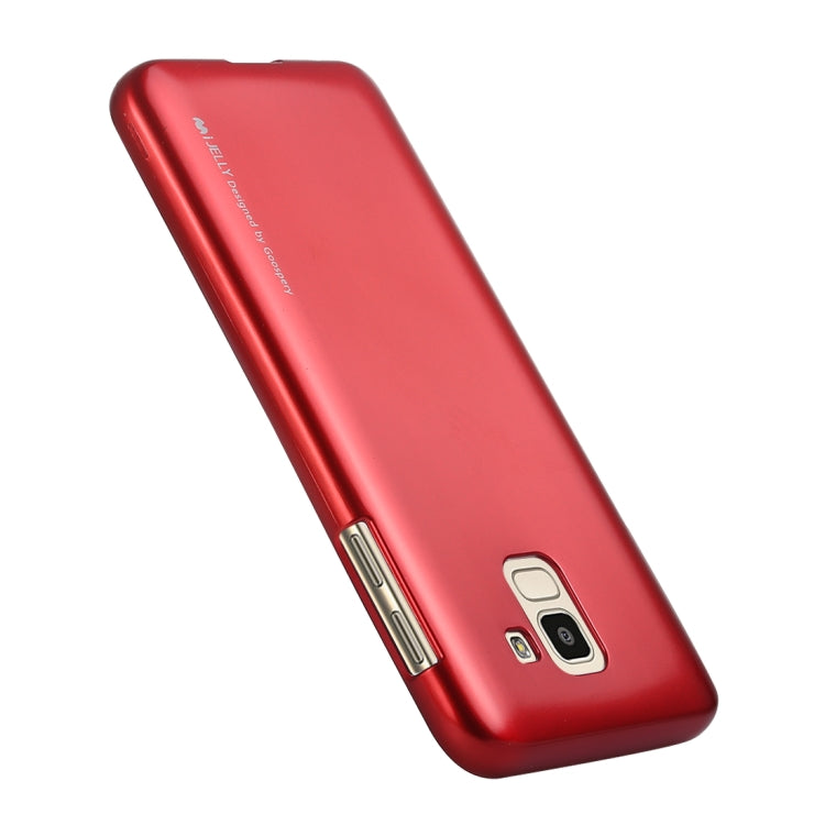 GOOSPERY I JELLY METAL Shockproof Soft TPU Case for Galaxy J6 (2018)
