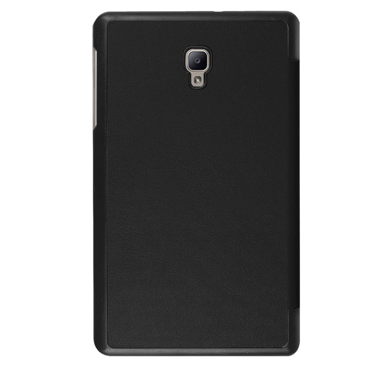 For Galaxy Tab A 8.0  T380 Custer Texture Horizontal Deformation Flip Leather Case with Three-folding Holder