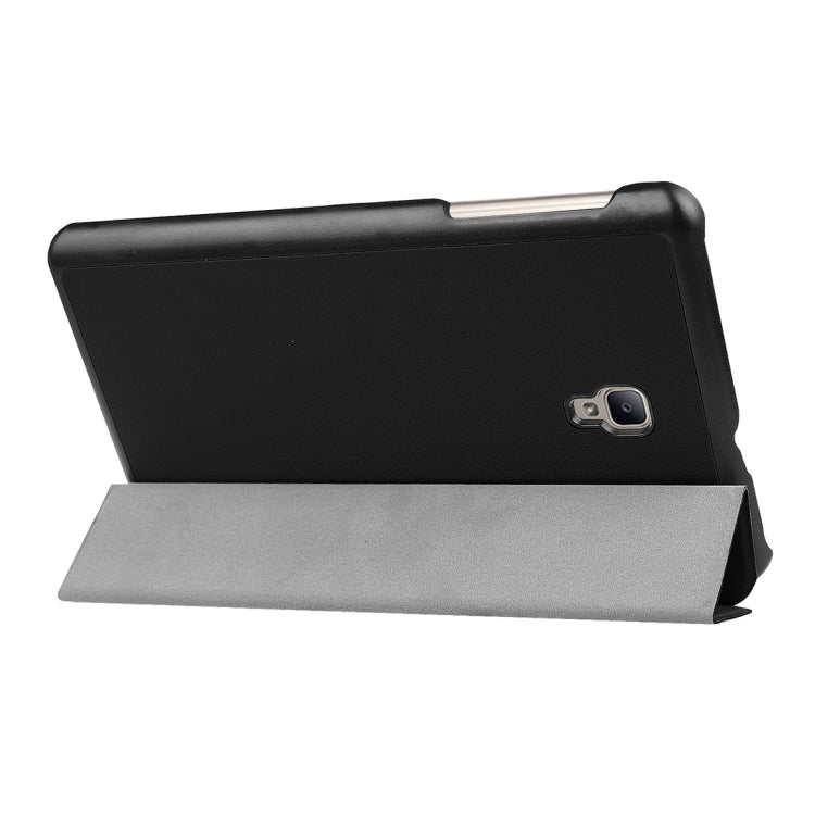 For Galaxy Tab A 8.0  T380 Custer Texture Horizontal Deformation Flip Leather Case with Three-folding Holder