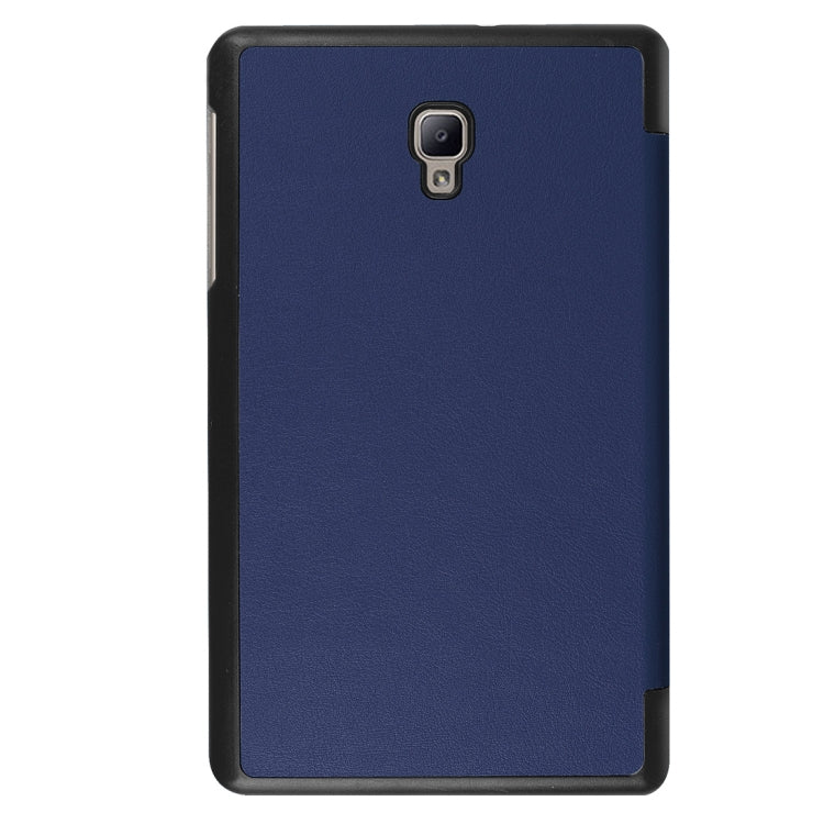 For Galaxy Tab A 8.0  T380 Custer Texture Horizontal Deformation Flip Leather Case with Three-folding Holder