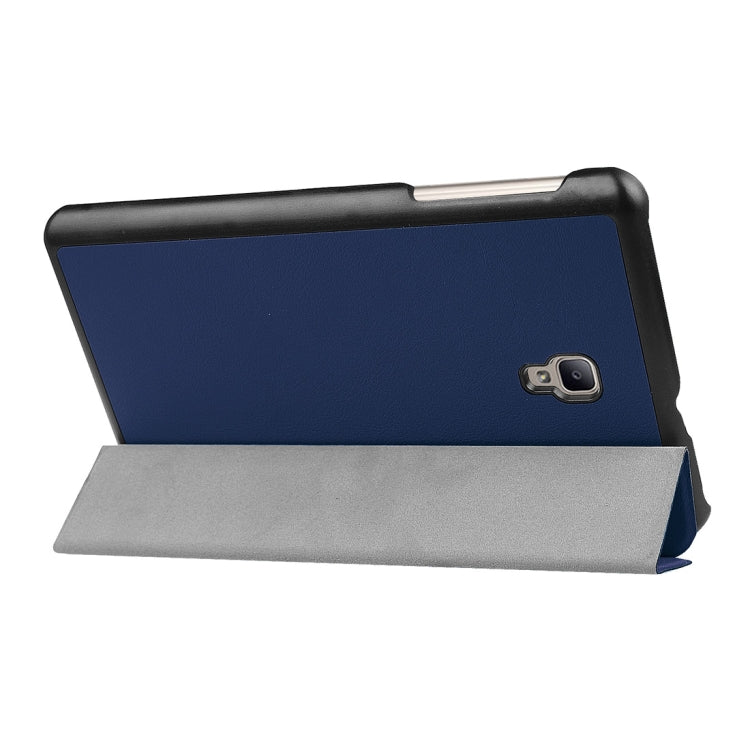 For Galaxy Tab A 8.0  T380 Custer Texture Horizontal Deformation Flip Leather Case with Three-folding Holder