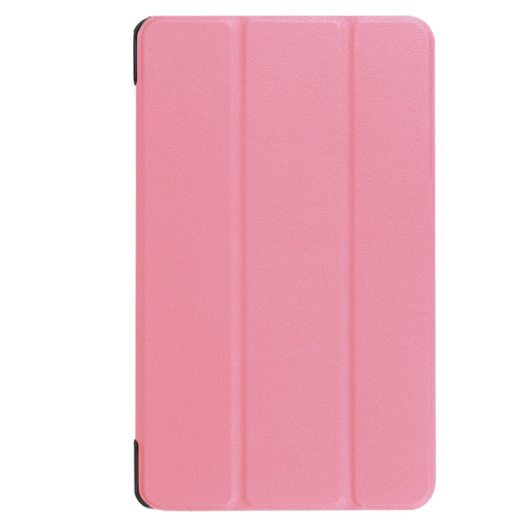 For Galaxy Tab A 8.0  T380 Custer Texture Horizontal Deformation Flip Leather Case with Three-folding Holder
