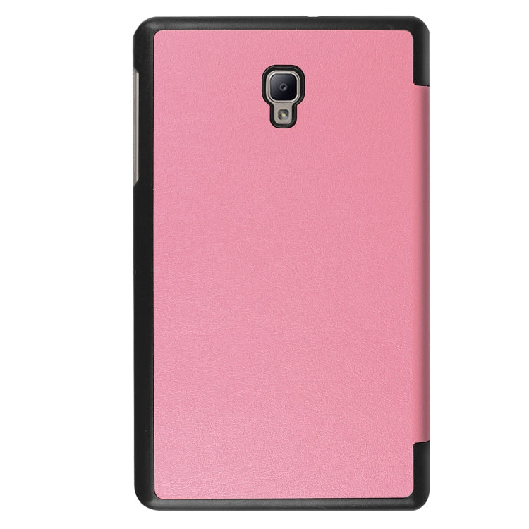 For Galaxy Tab A 8.0  T380 Custer Texture Horizontal Deformation Flip Leather Case with Three-folding Holder