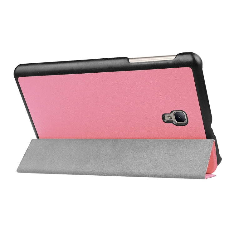 For Galaxy Tab A 8.0  T380 Custer Texture Horizontal Deformation Flip Leather Case with Three-folding Holder