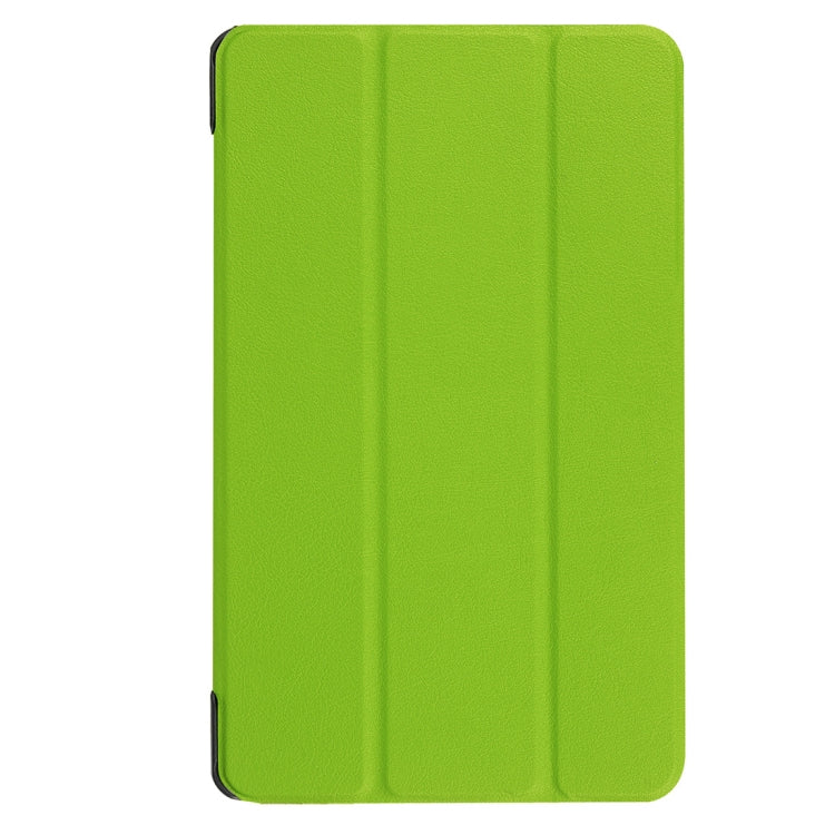 For Galaxy Tab A 8.0  T380 Custer Texture Horizontal Deformation Flip Leather Case with Three-folding Holder