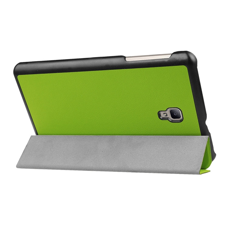 For Galaxy Tab A 8.0  T380 Custer Texture Horizontal Deformation Flip Leather Case with Three-folding Holder