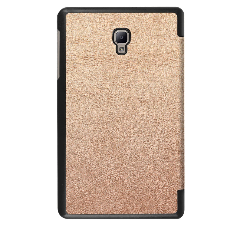 For Galaxy Tab A 8.0  T380 Custer Texture Horizontal Deformation Flip Leather Case with Three-folding Holder