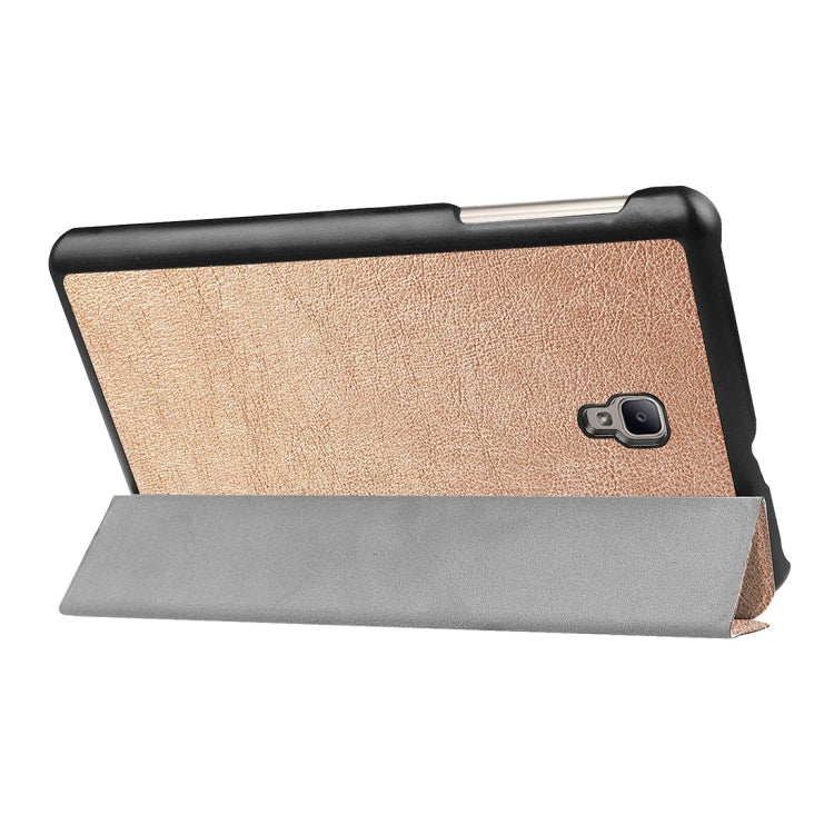 For Galaxy Tab A 8.0  T380 Custer Texture Horizontal Deformation Flip Leather Case with Three-folding Holder