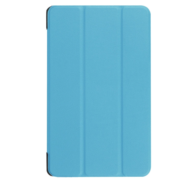 For Galaxy Tab A 8.0  T380 Custer Texture Horizontal Deformation Flip Leather Case with Three-folding Holder