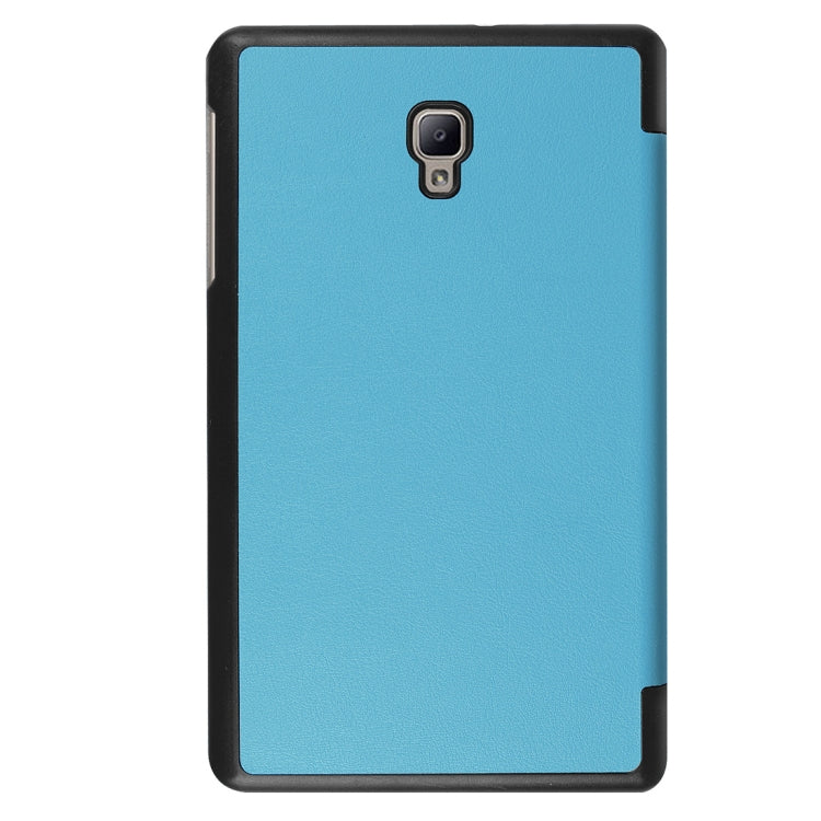 For Galaxy Tab A 8.0  T380 Custer Texture Horizontal Deformation Flip Leather Case with Three-folding Holder