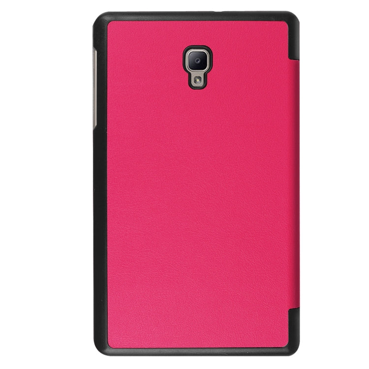 For Galaxy Tab A 8.0  T380 Custer Texture Horizontal Deformation Flip Leather Case with Three-folding Holder