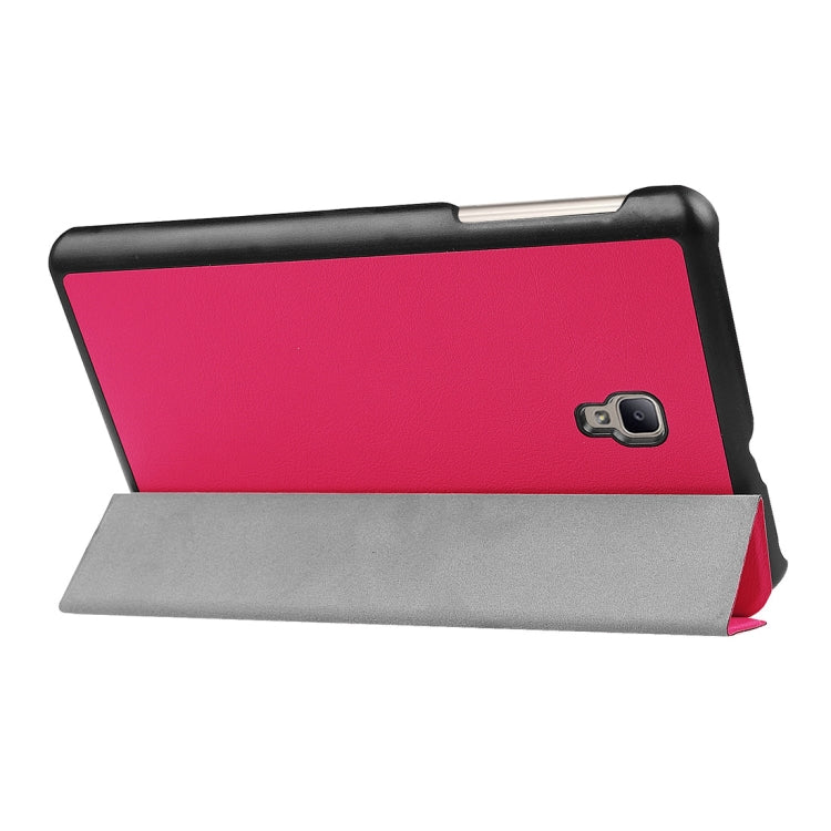 For Galaxy Tab A 8.0  T380 Custer Texture Horizontal Deformation Flip Leather Case with Three-folding Holder