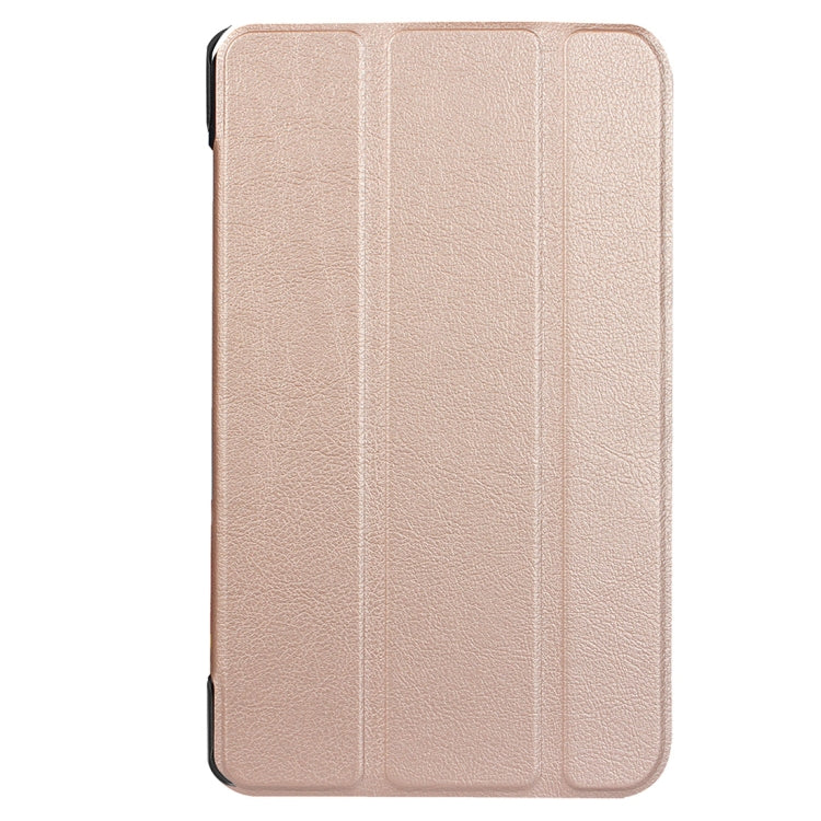 For Galaxy Tab A 8.0  T380 Custer Texture Horizontal Deformation Flip Leather Case with Three-folding Holder