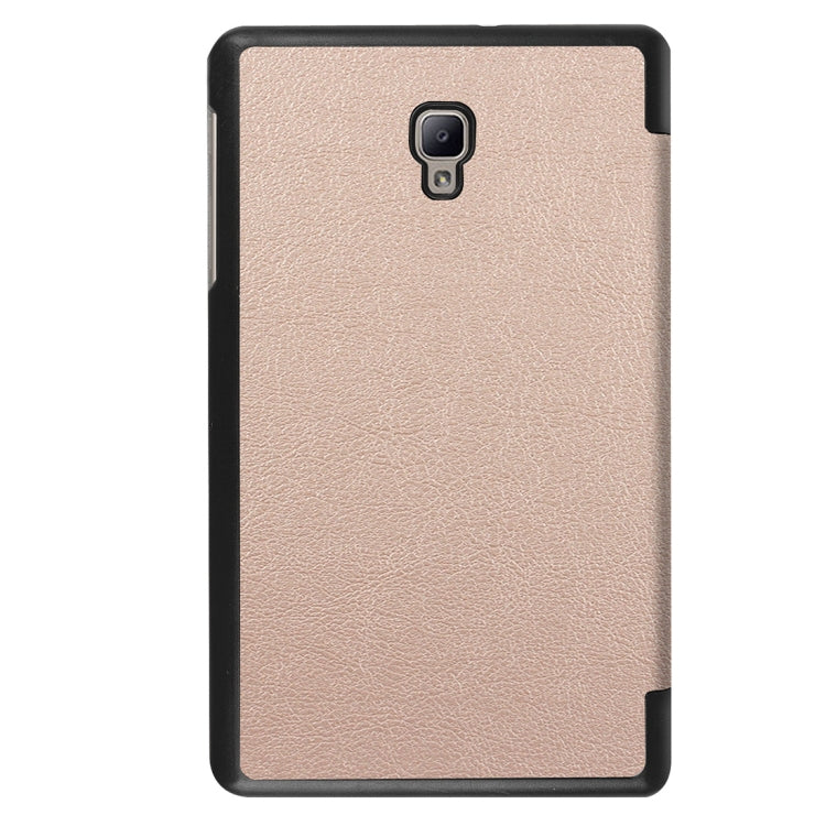 For Galaxy Tab A 8.0  T380 Custer Texture Horizontal Deformation Flip Leather Case with Three-folding Holder