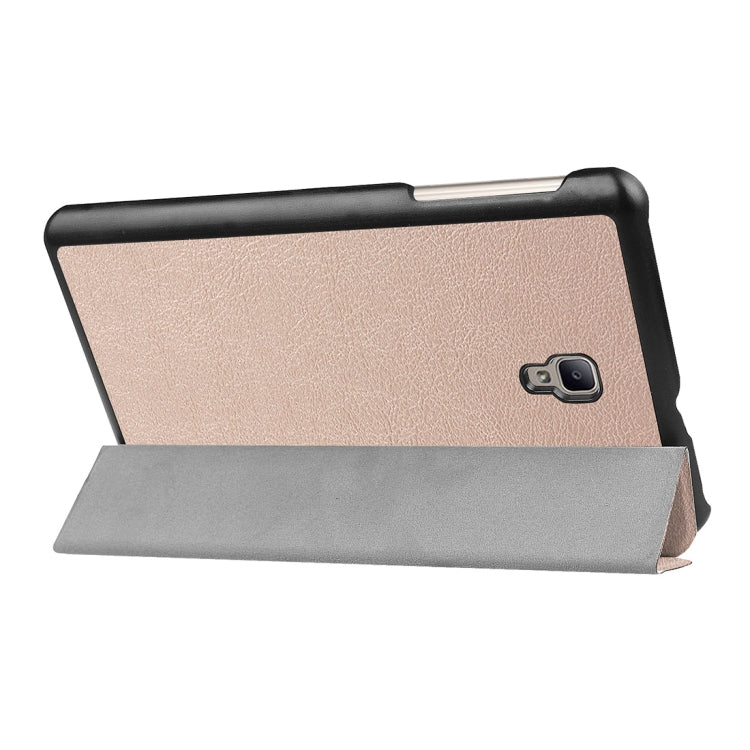 For Galaxy Tab A 8.0  T380 Custer Texture Horizontal Deformation Flip Leather Case with Three-folding Holder