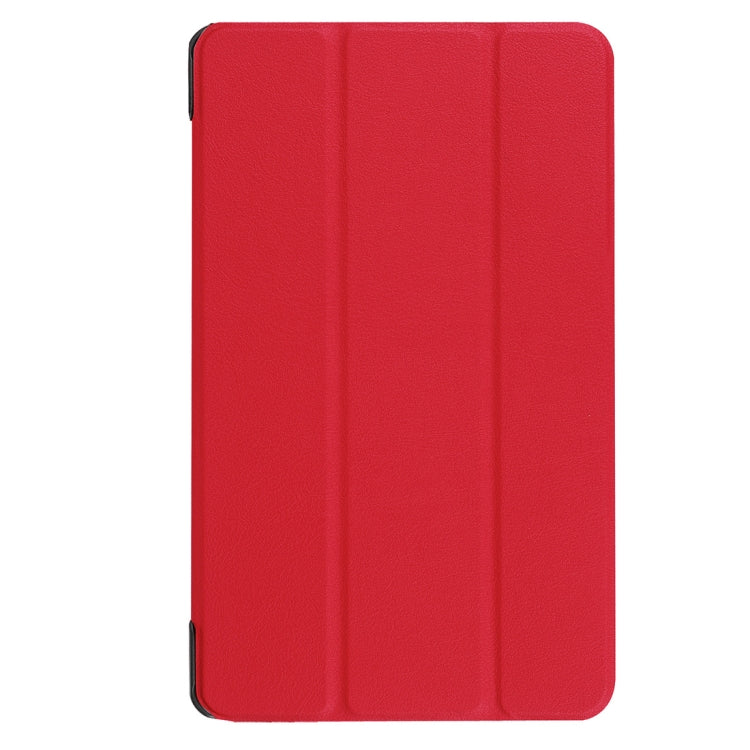 For Galaxy Tab A 8.0  T380 Custer Texture Horizontal Deformation Flip Leather Case with Three-folding Holder