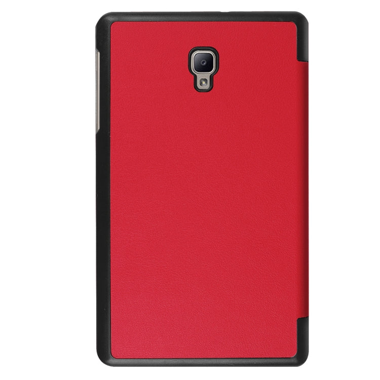For Galaxy Tab A 8.0  T380 Custer Texture Horizontal Deformation Flip Leather Case with Three-folding Holder