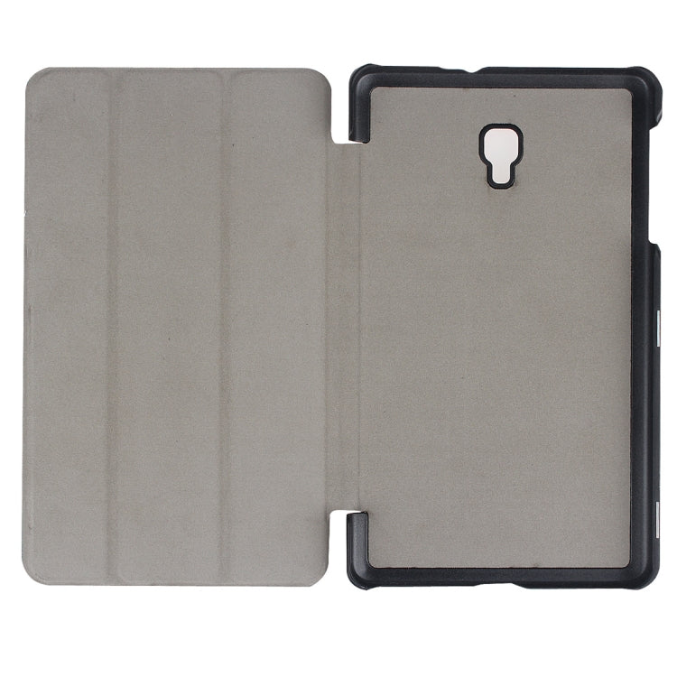 For Galaxy Tab A 8.0  T380 Custer Texture Horizontal Deformation Flip Leather Case with Three-folding Holder