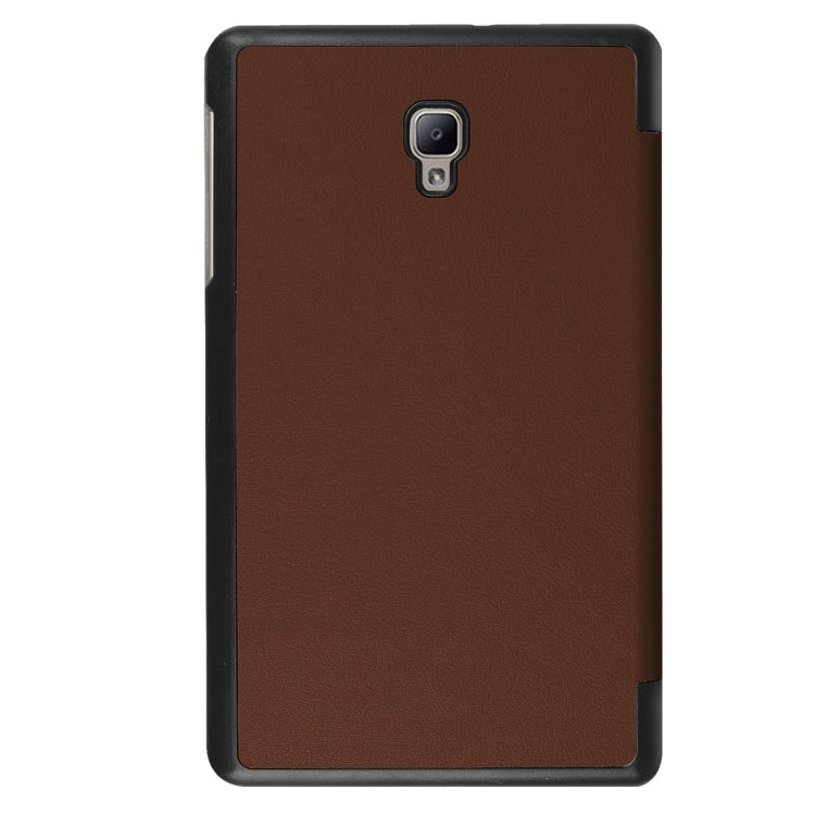For Galaxy Tab A 8.0  T380 Custer Texture Horizontal Deformation Flip Leather Case with Three-folding Holder