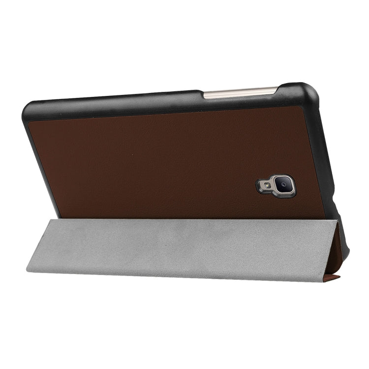 For Galaxy Tab A 8.0  T380 Custer Texture Horizontal Deformation Flip Leather Case with Three-folding Holder