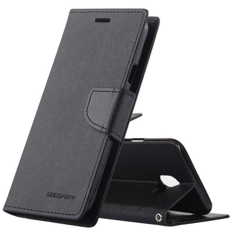 GOOSPERY FANCY DIARY Horizontal Flip Leather Case for Galaxy J4 (2018), with Holder & Card Slots & Wallet