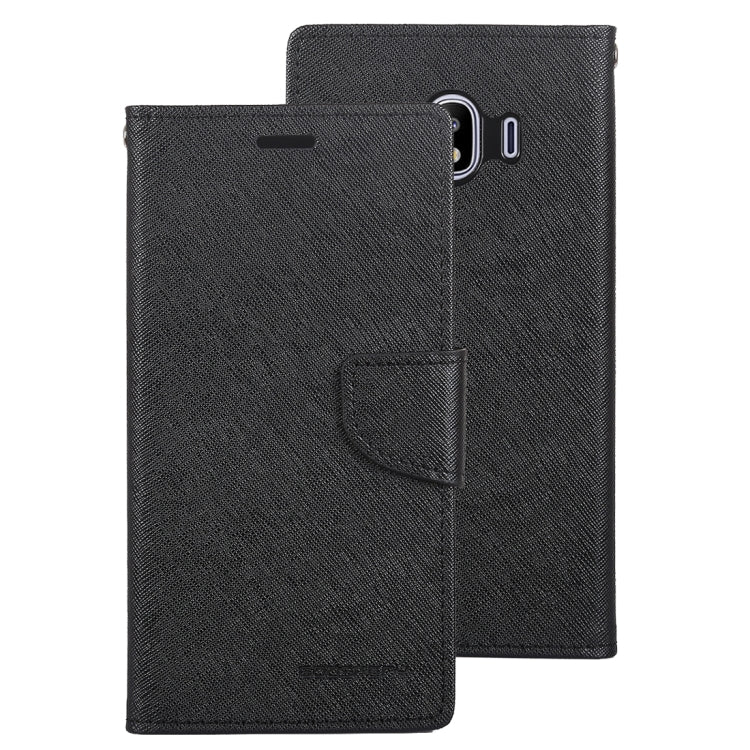 GOOSPERY FANCY DIARY Horizontal Flip Leather Case for Galaxy J4 (2018), with Holder & Card Slots & Wallet