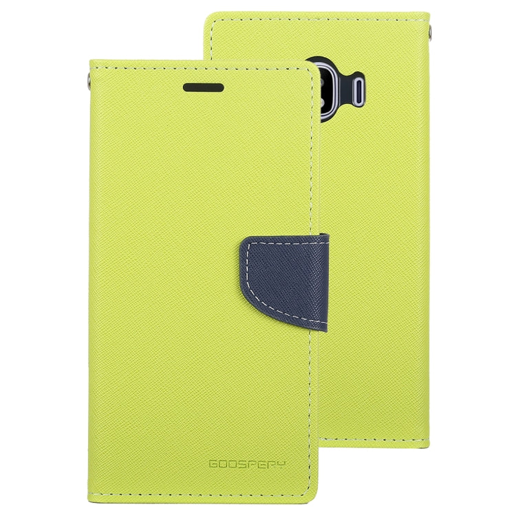 GOOSPERY FANCY DIARY Horizontal Flip Leather Case for Galaxy J4 (2018), with Holder & Card Slots & Wallet