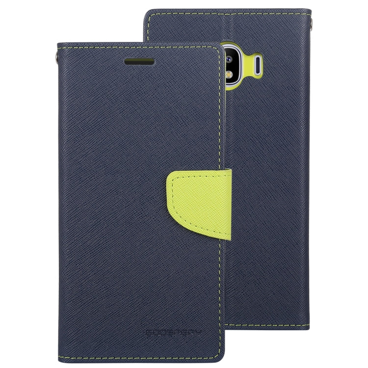 GOOSPERY FANCY DIARY Horizontal Flip Leather Case for Galaxy J4 (2018), with Holder & Card Slots & Wallet