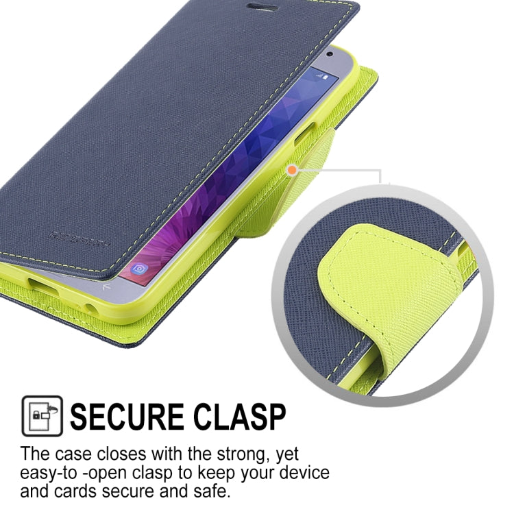 GOOSPERY FANCY DIARY Horizontal Flip Leather Case for Galaxy J4 (2018), with Holder & Card Slots & Wallet