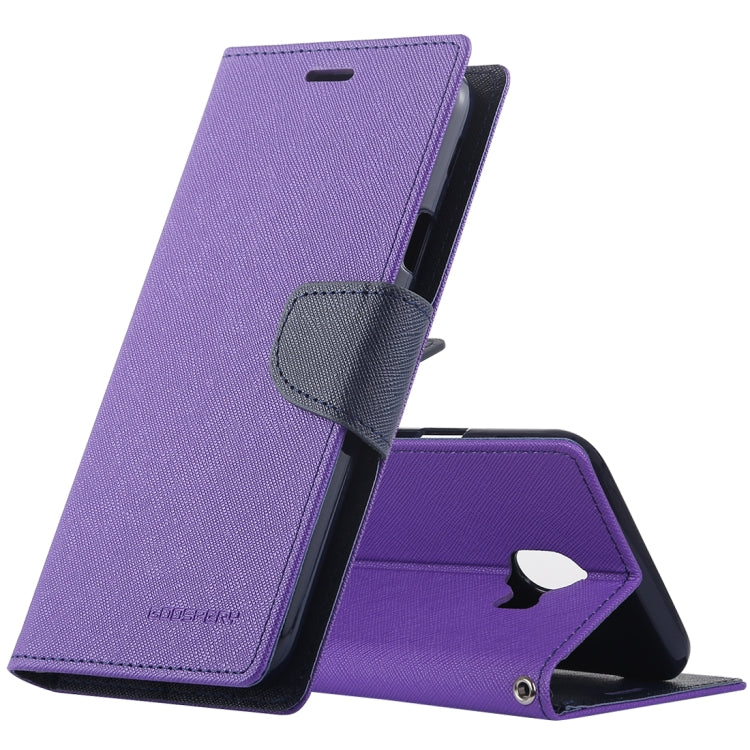 GOOSPERY FANCY DIARY Horizontal Flip Leather Case for Galaxy J4 (2018), with Holder & Card Slots & Wallet