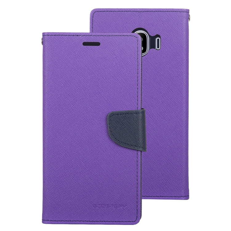 GOOSPERY FANCY DIARY Horizontal Flip Leather Case for Galaxy J4 (2018), with Holder & Card Slots & Wallet