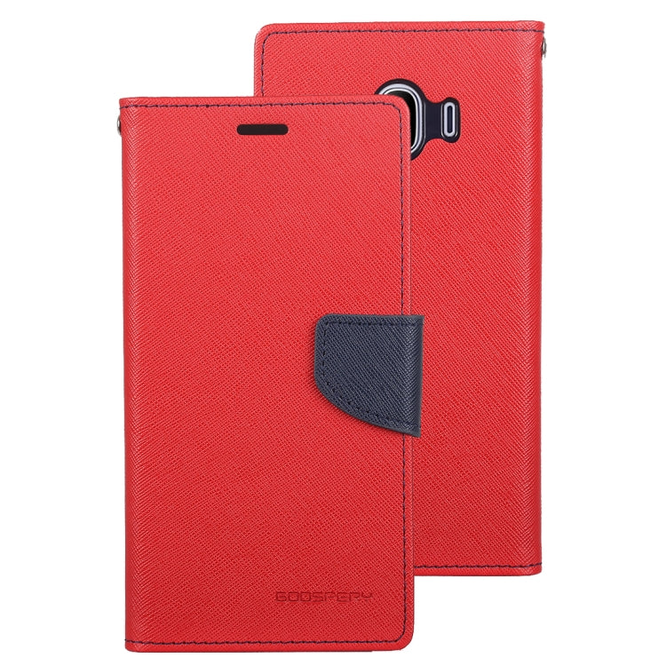 GOOSPERY FANCY DIARY Horizontal Flip Leather Case for Galaxy J4 (2018), with Holder & Card Slots & Wallet