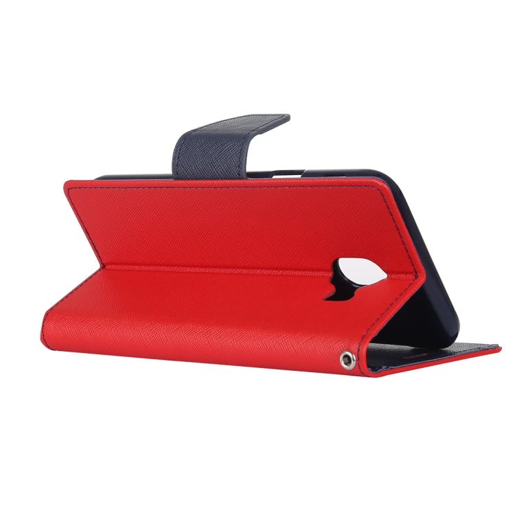 GOOSPERY FANCY DIARY Horizontal Flip Leather Case for Galaxy J4 (2018), with Holder & Card Slots & Wallet
