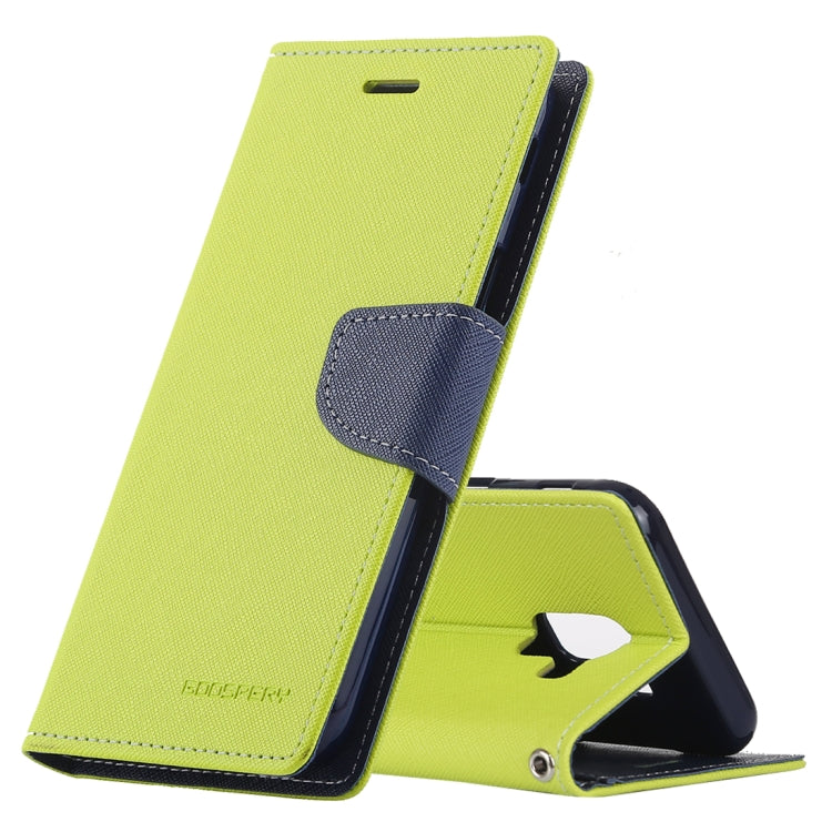 GOOSPERY FANCY DIARY Horizontal Flip Leather Case for Galaxy J6 (2018), with Holder & Card Slots & Wallet