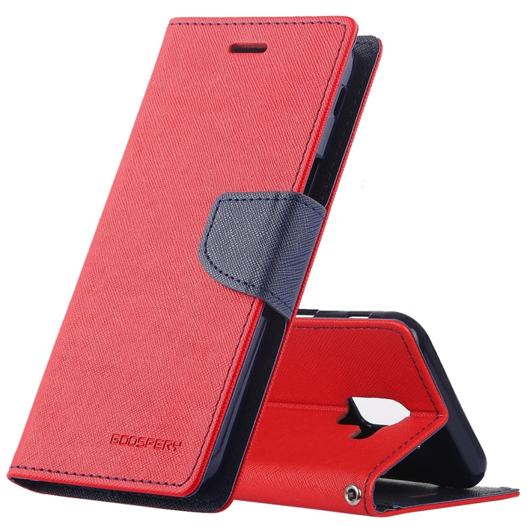 GOOSPERY FANCY DIARY Horizontal Flip Leather Case for Galaxy J6 (2018), with Holder & Card Slots & Wallet