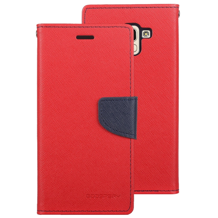 GOOSPERY FANCY DIARY Horizontal Flip Leather Case for Galaxy J6 (2018), with Holder & Card Slots & Wallet