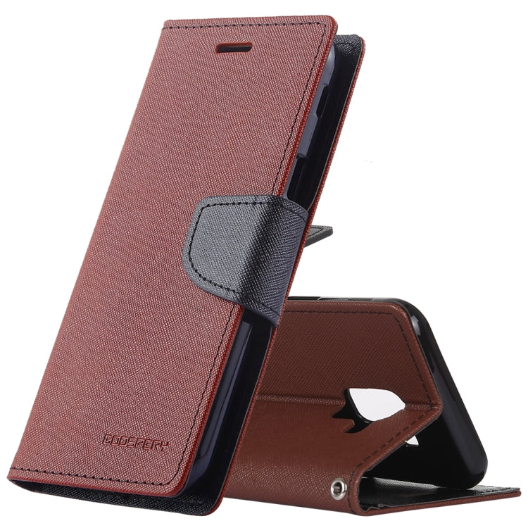 GOOSPERY FANCY DIARY Horizontal Flip Leather Case for Galaxy J6 (2018), with Holder & Card Slots & Wallet