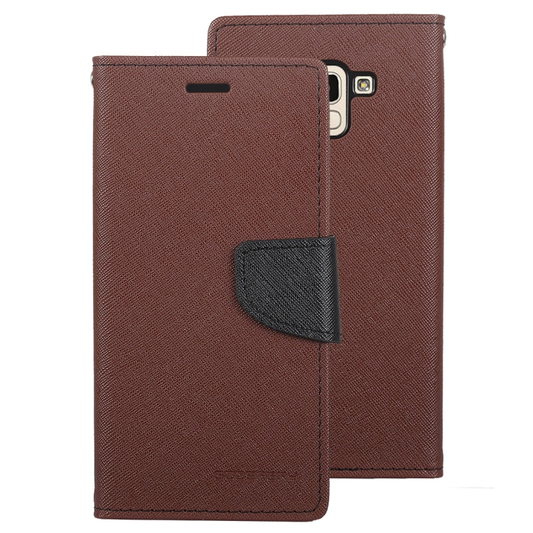 GOOSPERY FANCY DIARY Horizontal Flip Leather Case for Galaxy J6 (2018), with Holder & Card Slots & Wallet