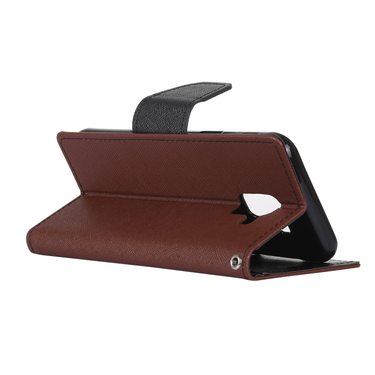 GOOSPERY FANCY DIARY Horizontal Flip Leather Case for Galaxy J6 (2018), with Holder & Card Slots & Wallet