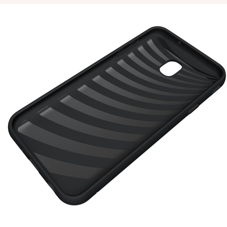 Brushed Texture Case for Galaxy J7 (2018), with Holder & Card Slot