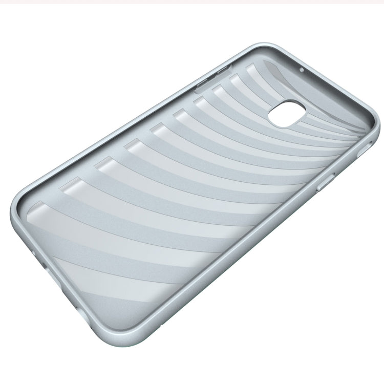 Brushed Texture Case for Galaxy J7 (2018), with Holder & Card Slot