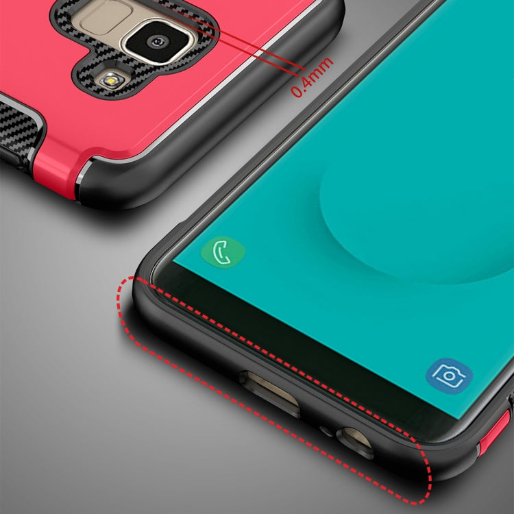 Magnetic 360 Degree Rotation Ring Armor Protective Case for Galaxy J6 (2018)